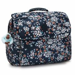 Sac à dos scolaire codie l 41 cm kipling imprimé floral sombre  - vertbaudet enfant