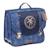 Cartable polyester imprimé palmier Bleu marine/gris froid 1 - vertbaudet enfant 