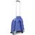 Sac à dos trolley roulant new zea cosmic metallic 4 roues 360° Bleu / doré / bleu 4 - vertbaudet enfant 
