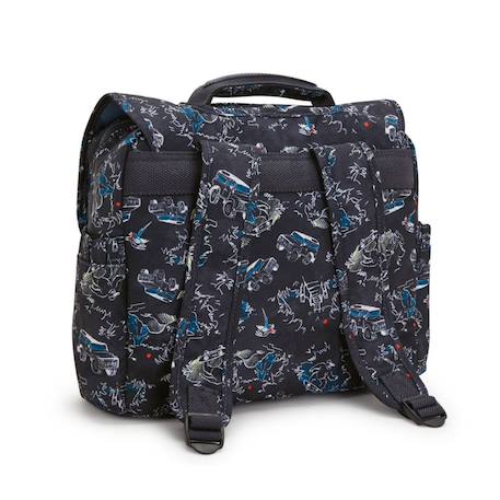 Cartable maternelle kipling codie s 30 cm jungle fun race Multicolore 4 - vertbaudet enfant 