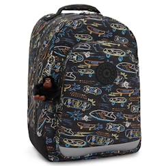 Sac à dos scolaire kipling class room polyester motif  - vertbaudet enfant