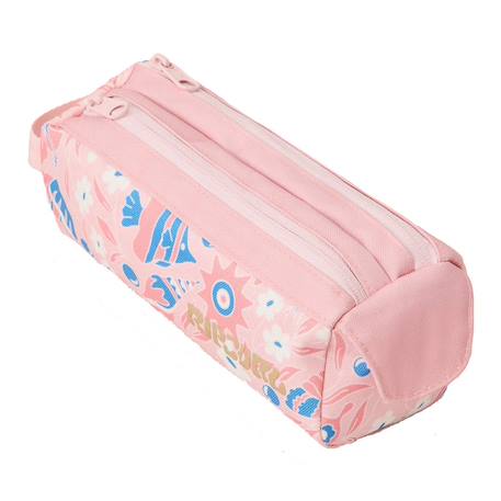 Trousse à crayons rectangulaire 2 compartiments 21 cm Rose 3 - vertbaudet enfant 