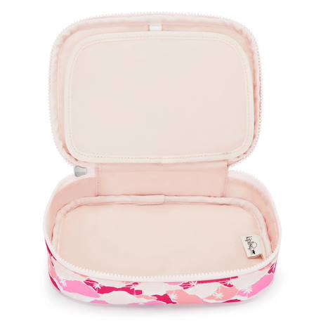 Trousse rectangulaire grande capacité nylon Rose 3 - vertbaudet enfant 