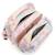 Sac à dos trolley scolaire avec compartiment ordinateur kipling 48 cm Blanc / rose / bleu 3 - vertbaudet enfant 