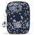 Trousse fille rectangulaire kipling 100 pens flower field 21 cm - grande capacité Noir / blanc / bleu 2 - vertbaudet enfant 