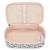 Trousse kipling tissu synthétique imprimé geo shell Bleu / rose 3 - vertbaudet enfant 