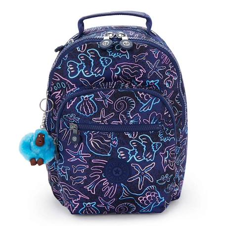 Sac à dos kipling seoul s 35 cm Bleu / multicolore / bleu 2 - vertbaudet enfant 