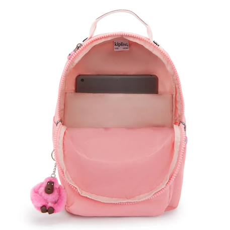 Sac à dos kipling seoul s 35 cm - avec poche protectrice pour tablette Rose 3 - vertbaudet enfant 