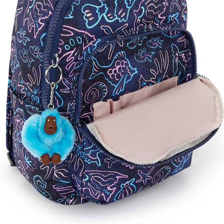 Sac à dos kipling seoul s 35 cm Bleu / multicolore / bleu 4 - vertbaudet enfant 