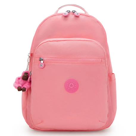 Sac à dos fille kipling seoul college extra 44 cm - poche pour ordinateur Corail 2 - vertbaudet enfant 