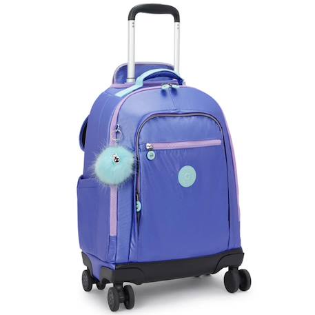 Sac à dos trolley roulant new zea cosmic metallic 4 roues 360° Bleu / doré / bleu 1 - vertbaudet enfant 