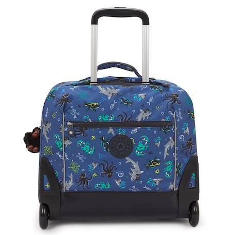 Cartable à roulettes motif undersea party Bleu / noir 2 - vertbaudet enfant 