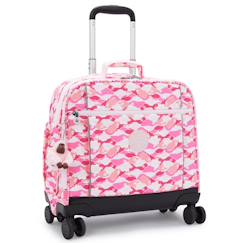 Cartable 4 roues kipling new storia palm 41 cm - avec compartiment pc 13  - vertbaudet enfant