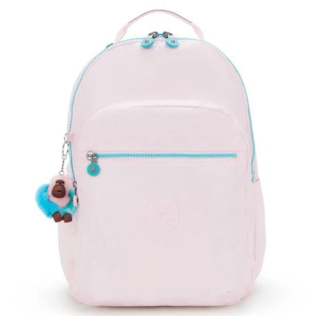 Sac à dos kipling seoul lap sea 44 cm - avec compartiment pour ordinateur Bleu / rose 2 - vertbaudet enfant 