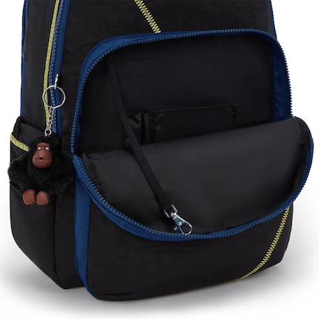 Sac à dos kipling seoul lap lets scuba 44 cm avec poche pour ordinateur Noir / jaune / bleu 3 - vertbaudet enfant 