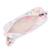 Trousse nylon lisse avec porte-clé singe Blanc / rose / bleu 3 - vertbaudet enfant 