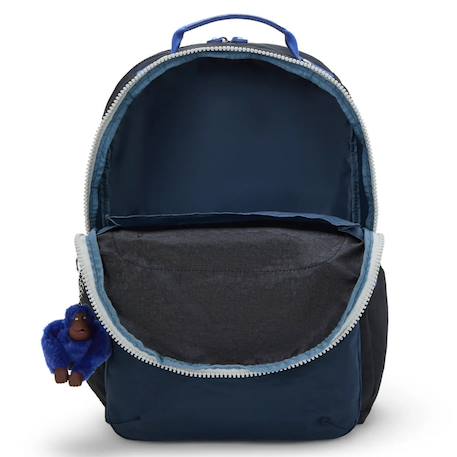 Sac à dos kipling seoul lap true block 44 cm - emplacement pour ordinateur Bleu / blanc 4 - vertbaudet enfant 
