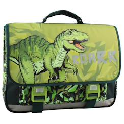 Cartable garçon polyester imprimé dinosaure t-rex  - vertbaudet enfant