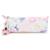 Trousse nylon lisse avec porte-clé singe Blanc / rose / bleu 2 - vertbaudet enfant 