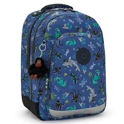 Sac à dos kipling class room 43 cm (undersea party)  - vertbaudet enfant