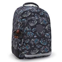 Sac à dos scolaire kipling class room polyester motif jungle fun race  - vertbaudet enfant