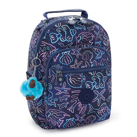 Sac à dos kipling seoul s 35 cm Bleu / multicolore / bleu 1 - vertbaudet enfant 