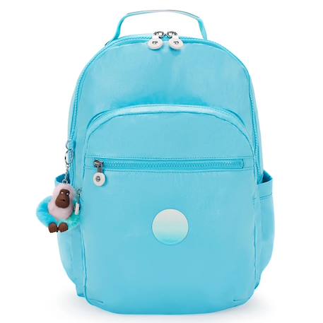 Sac à dos kipling seoul college extra 44 cm - compartiment pour ordinateur Bleu 2 - vertbaudet enfant 
