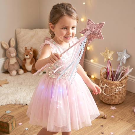 Set de 3 baguettes magiques étoile twinkle twinkle Rose 3 - vertbaudet enfant 
