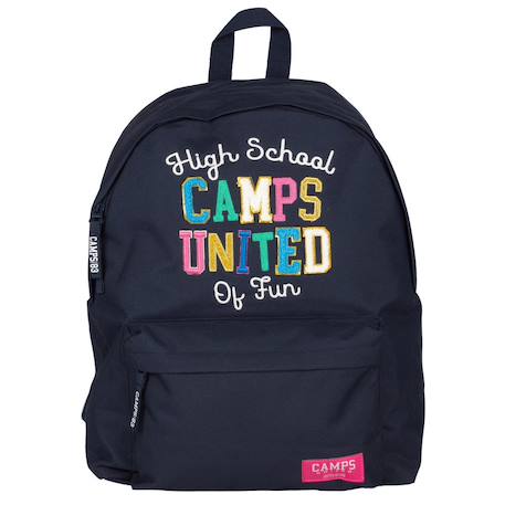 Sac à dos camps girl 42 cm (high school) Multicolore 2 - vertbaudet enfant 
