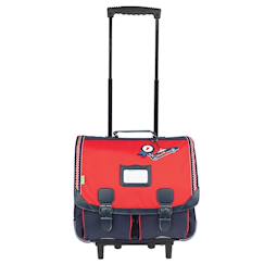 Sac à dos trolley 41 cm noé avec roues et bandes réfléchissantes  - vertbaudet enfant
