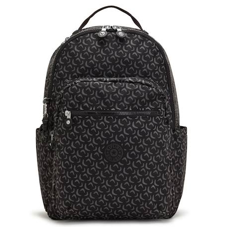 Sac à dos ordinateur seoul kipling – détails reflective tile 44 cm Noir 2 - vertbaudet enfant 