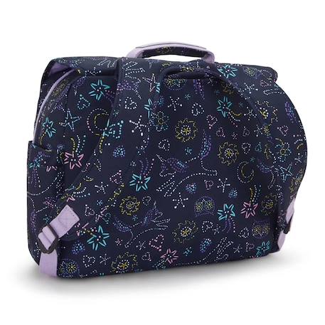 Cartable enfant fille kipling codie m unicorn star 38 cm - qualité premium Bleu / violet 4 - vertbaudet enfant 