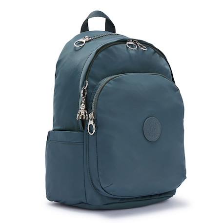 Sac à dos delia 16l polyamide hydrophobe - porte clé singe Gris / bleu / marine / blanc 1 - vertbaudet enfant 