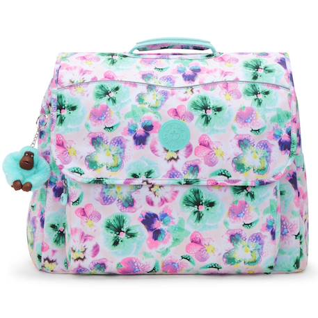 Cartable kipling codie l 41 cm – patte aimantée, singe Multicolore 2 - vertbaudet enfant 
