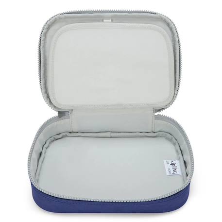 Trousse rectangulaire à zip kipling 26 boucles jusqu’à 100 crayons Bleu 3 - vertbaudet enfant 