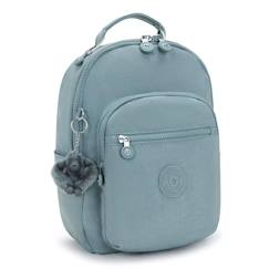 Sac à dos kipling seoul s relaxed grey 35 cm - avec poche protectrice pour tablette  - vertbaudet enfant