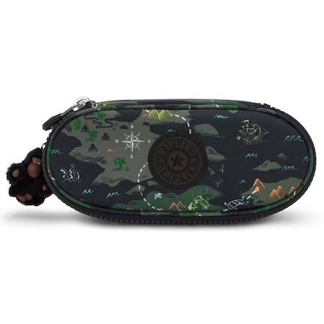 Trousse zippée kipling duobox camouflage adventure – 14 porte-stylos Multicolore 2 - vertbaudet enfant 