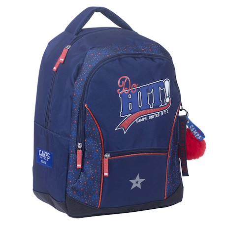 Sac à dos camps girl 42 cm - 2 cpt (hit) Multicolore 1 - vertbaudet enfant 