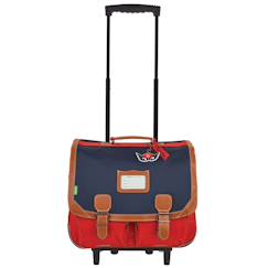 Cartable à roulettes 41 cm - collection scolaire 2026 (arthur)  - vertbaudet enfant