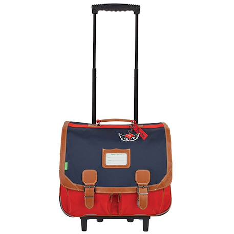 Fille-Cartable à roulettes 41 cm - collection scolaire 2026 (arthur)