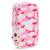 Trousse fille kipling tissu synthétique imprimé palm Rose 1 - vertbaudet enfant 