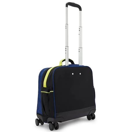 Cartable 4 roulettes kipling new storia lets scuba 41 cm- avec compartiment pour pc Noir / jaune / bleu 4 - vertbaudet enfant 