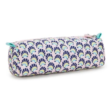 Trousse 2 compartiments kipling cute coquillages 22 cm - qualité premium Bleu / rose 4 - vertbaudet enfant 