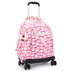 Sac à dos à roulettes 4 roues 360 kipling new zea kipling  - vertbaudet enfant