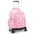 Sac à dos à roulettes fille 4 roues 360 kipling new zea kipling Rose 1 - vertbaudet enfant 