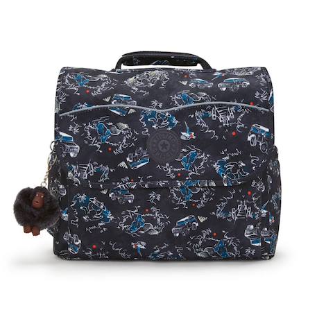 Cartable maternelle kipling codie s 30 cm jungle fun race Multicolore 2 - vertbaudet enfant 
