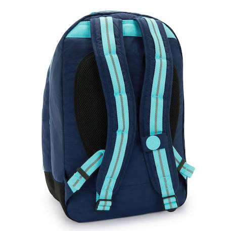 Sac à dos scolaire kipling class room polyester motif resort navy Bleu / rose / bleu 4 - vertbaudet enfant 
