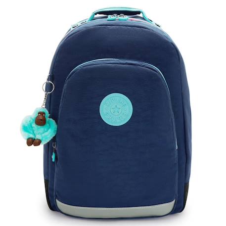 Sac à dos scolaire kipling class room polyester motif resort navy Bleu / rose / bleu 2 - vertbaudet enfant 