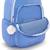 Sac à dos kipling seoul cocktail 44 cm - compartiment pour ordinateur Bleu / blanc 4 - vertbaudet enfant 