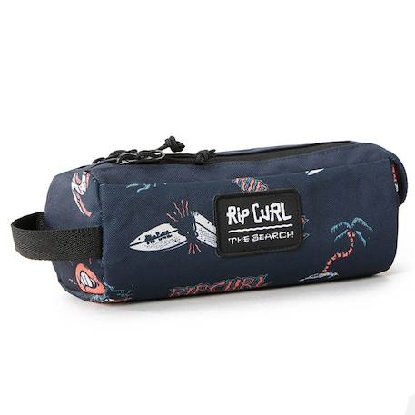 Garçon-Accessoires-Cartable, trousse-Trousse à crayons à 2 compartiments 21 cm imprimé surf à zip
